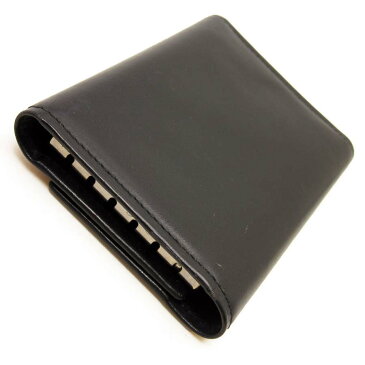 カルティエ Cartier 6連キーケース ブラックxシルバー レザー Cartier レディース メンズ 9800円均一【中古】【定番人気】 - t11420