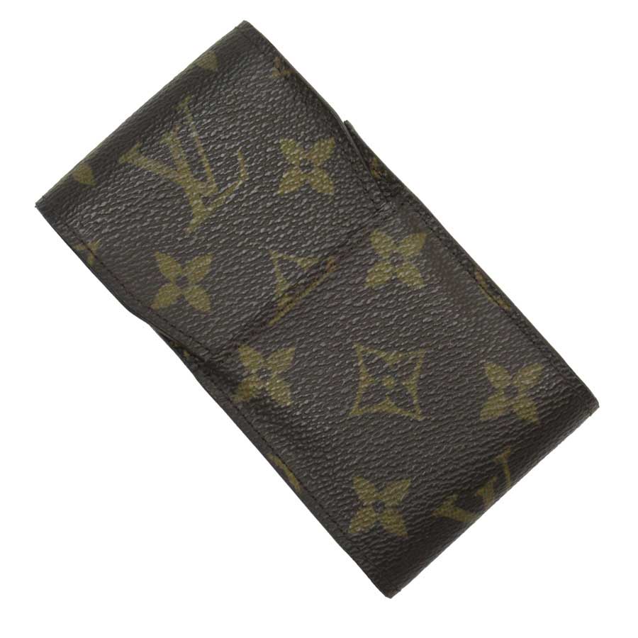 ルイヴィトン シガレットケース たばこケース モノグラム エテュイシガレット モノグラムキャンバス LOUIS VUITTON レディース メンズ M63024 9800円均一【中古】【定番人気】 - t16281