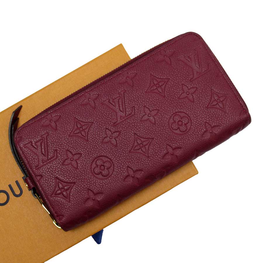ルイヴィトン Louis Vuitton ラウンドファスナー長財布 モノグラムアンプラント ジッピーウォレット レザン モノグラムアンプラント M62214 【中古】【定番人気】 - h26848a