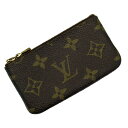 ルイヴィトン Louis Vuitton コインケース（キーリング付き） モノグラム ポシェット クレ モノグラムキャンバス M62650  - t18334a