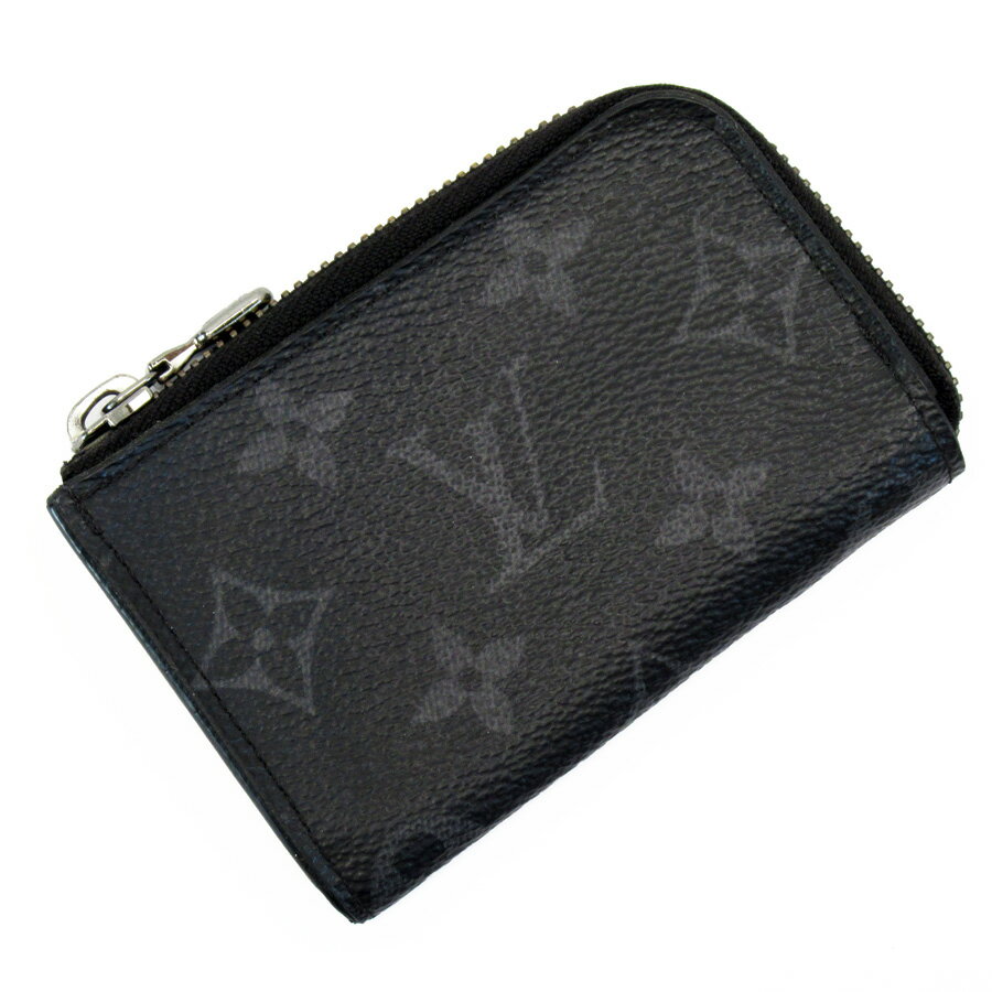 ルイヴィトン Louis Vuitton コインケース モノグラム エクリプス ポルトモネ・ジュール ブラック エクリプスキャンバス M63536 【中古】【定番人気】 - t18336a