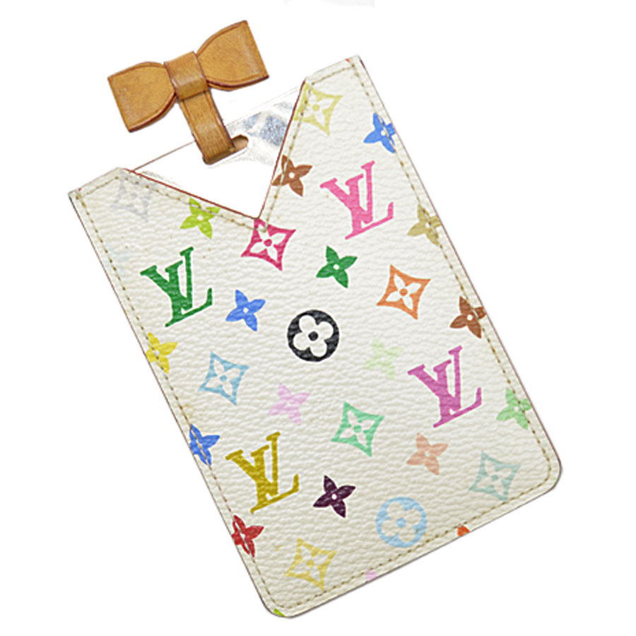 ルイヴィトン Louis Vuitton コンパクトミラー モノグラムマルチカラー エテュイ ミロワール ブロンxシルバー モノグラムキャンバスx金属素材 手鏡 レディース M92651 【中古】【定番人気】 - r8872a