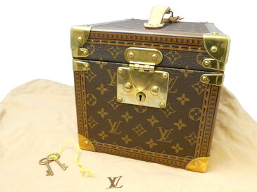 ルイヴィトン LOUIS VUITTON メイクボックス モノグラム ボワットフラコン ブラウンxゴールド金具 モノグラムキャンバス ハードケース 化粧ボックス レディース メンズ M21823 【中古】【おすすめ】 - e34713