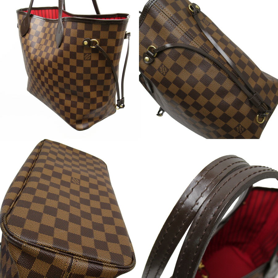 ルイヴィトン LOUIS VUITTON ショルダーバッグ トートバッグ ダミエ ネヴァーフルMM エベヌ ダミエキャンバス レディース N41358 【中古】【定番人気】 - h24038a