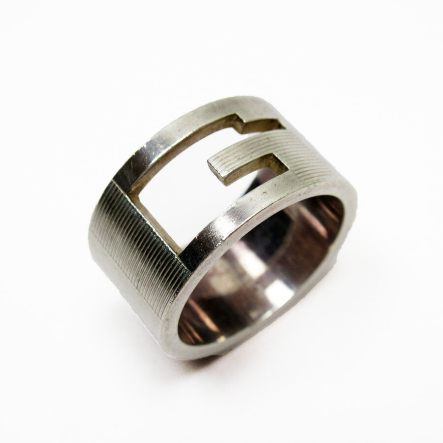 グッチ GUCCI 指輪 リング シルバー 925 【中古】【定番人気】 - h27121a