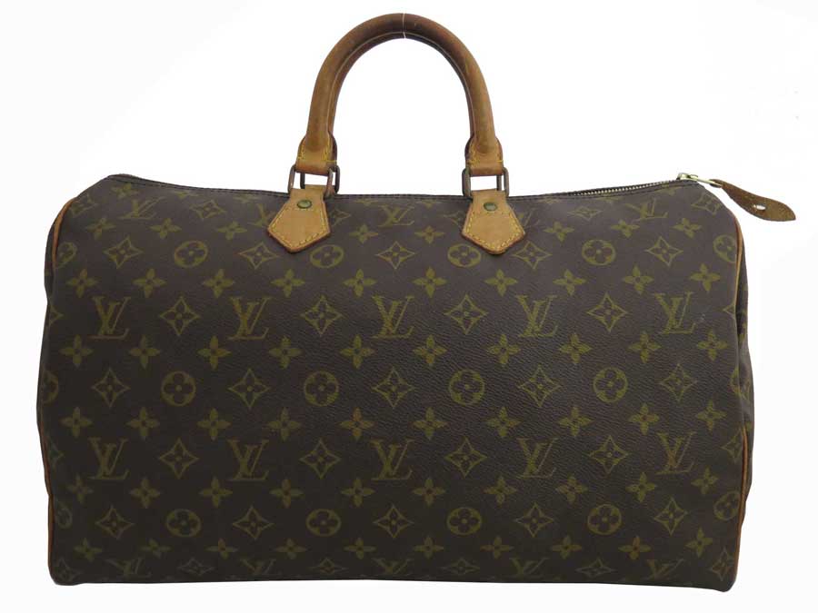 ルイヴィトン Louis Vuitton バッグ モノグラム スピーディ40 ブラウンxゴールド金具 モノグラムキャンバス ハンドバッグ ボストンバッグ レディース M41522 【中古】【おすすめ】 - e52092a