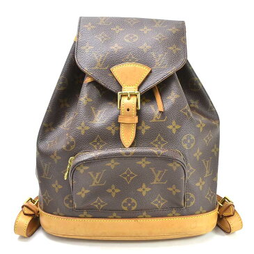 ルイヴィトン リュック バックパック モノグラム モンスリMM ブラウン モノグラム・キャンバス Louis Vuitton レディース メンズ M51136 送料無料【中古】【定番人気】 - 99209a