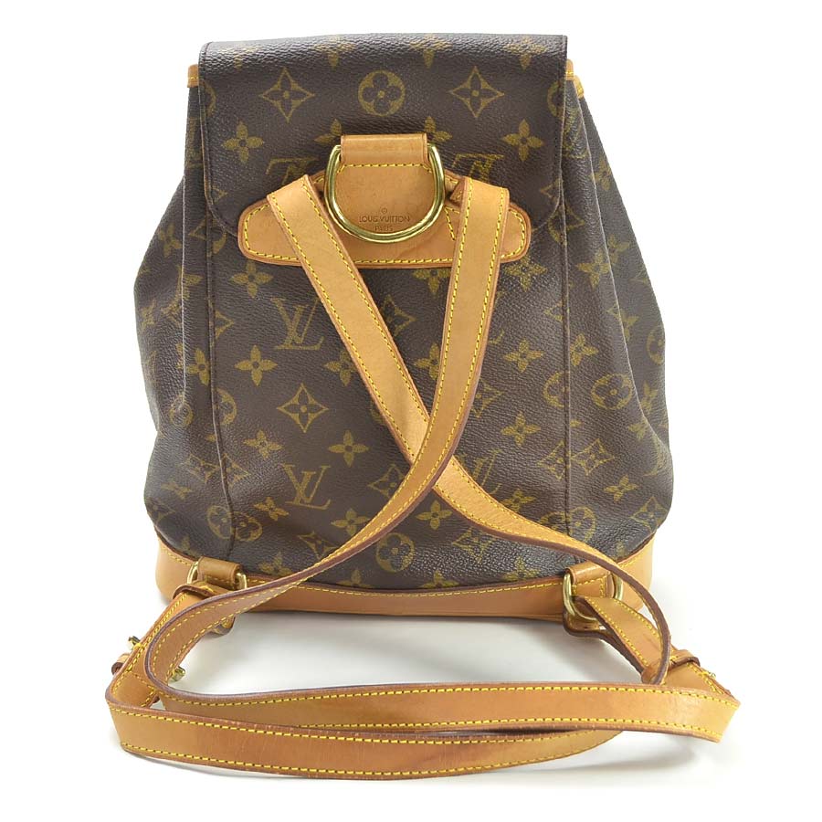 ルイヴィトン リュック バックパック モノグラム モンスリMM ブラウン モノグラム・キャンバス Louis Vuitton レディース メンズ M51136 送料無料【中古】【定番人気】 - 99209a