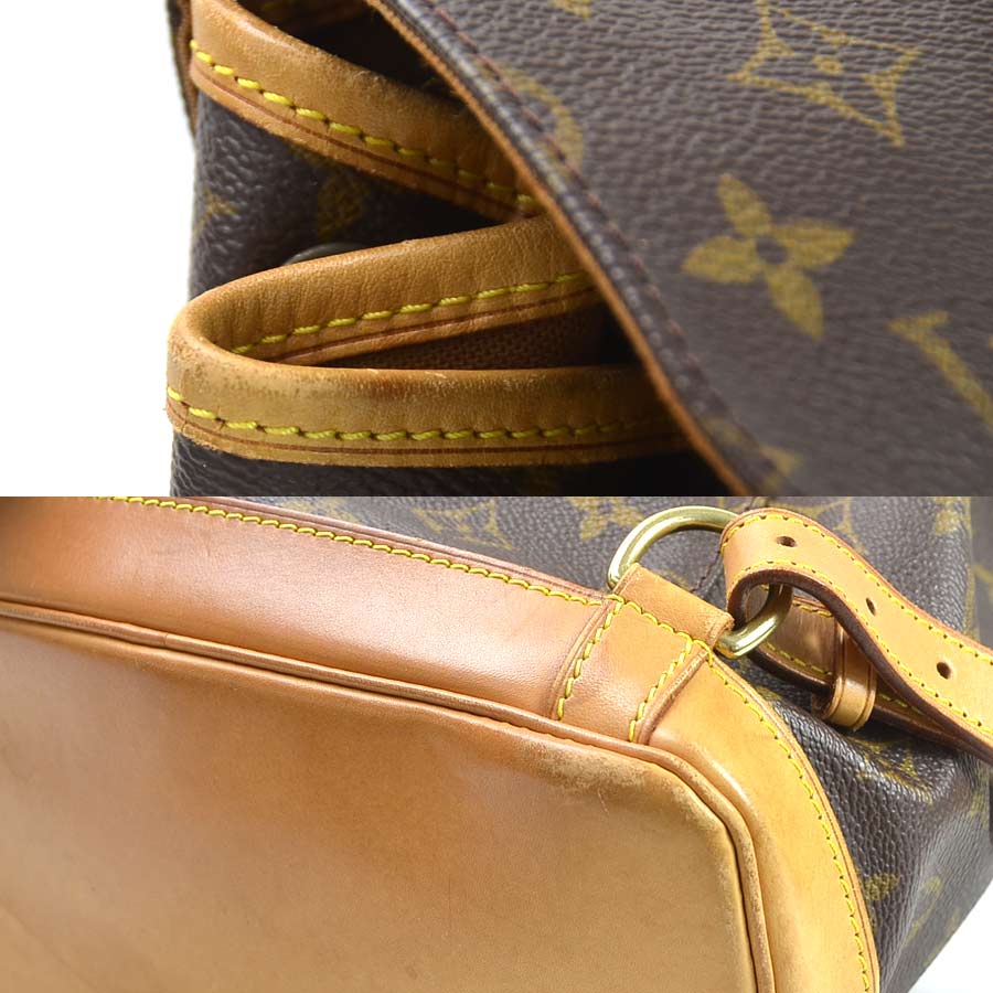 ルイヴィトン リュック バックパック モノグラム モンスリMM ブラウン モノグラム・キャンバス Louis Vuitton レディース メンズ M51136 送料無料【中古】【定番人気】 - 99209a