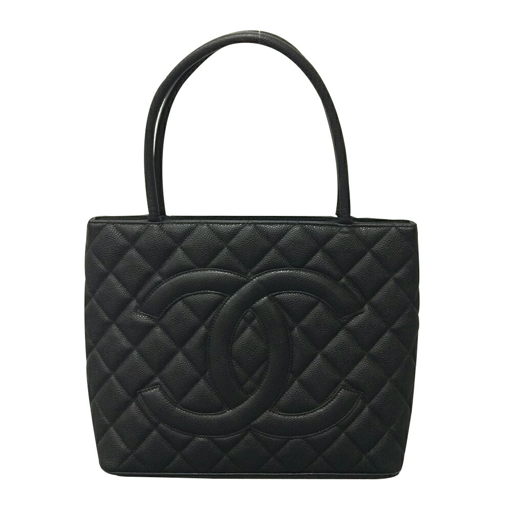 レア！完売前に！【CHANEL】間違いないトート バッグ 白×金ロゴ