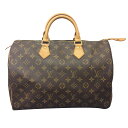 【中古】 LOUIS VUITTON ルイ ヴィトン モノグラム スピーディ35 ハンドバッグ ボストンバッグ ミニボストン 旅行用カバン トラベルバッグ M41524