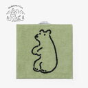 WARMGREYTAIL HUGGY BEAR HAND TOWEL OLIVE 韓国 ブランド 雑貨 ハンド ウォッシュタオル キッチンタオル ループ 柔らか...