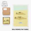 【NEW】WARMGREYTAIL SEAL FRIENDS TINY FABRIC ファブリック 韓国 ブランド 雑貨 インテリア 壁掛け かわいい おしゃれ 北欧 イラスト 日本 販売 ギフト プレゼント【送料無料】