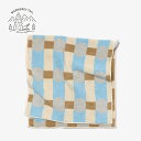 WARMGREYTAIL DOT CHECK FACE TOWEL GREY ON CREAM 韓国 ブランド 雑貨 タオル フェイスタオル キッチンタオル ループ 柔らか ふわふわ おしゃれ 新生活 キッチン コットン 綿 100% インテリア 日本 販売 ギフト プレゼント【送料無料】