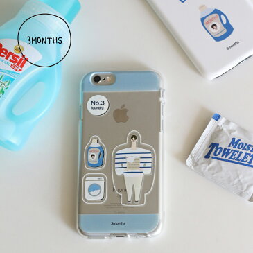 3MONTHS No.3 iPhone Case クリーニング屋さん クリアケース iPhone 11 11pro XS X iphoneケース 耐衝撃 アイフォンケース キャラクター アイフォン ケース レディース 韓国 韓国ブランド 韓国雑貨 かわいい おしゃれ 日本 販売 ギフト プレゼント