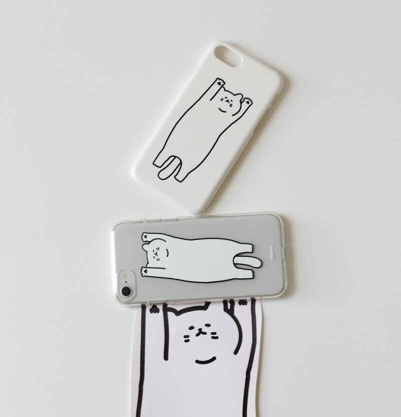 3MONTHS iPhone Case BIG CAT ジャンニャン クリアケース iPhone 11 11pro XS X iphoneケース 耐衝撃 アイフォンケース キャラクター アイフォン ケース レディース 韓国 韓国ブランド 韓国雑貨 かわいい おしゃれ 日本 販売 ギフト プレゼント