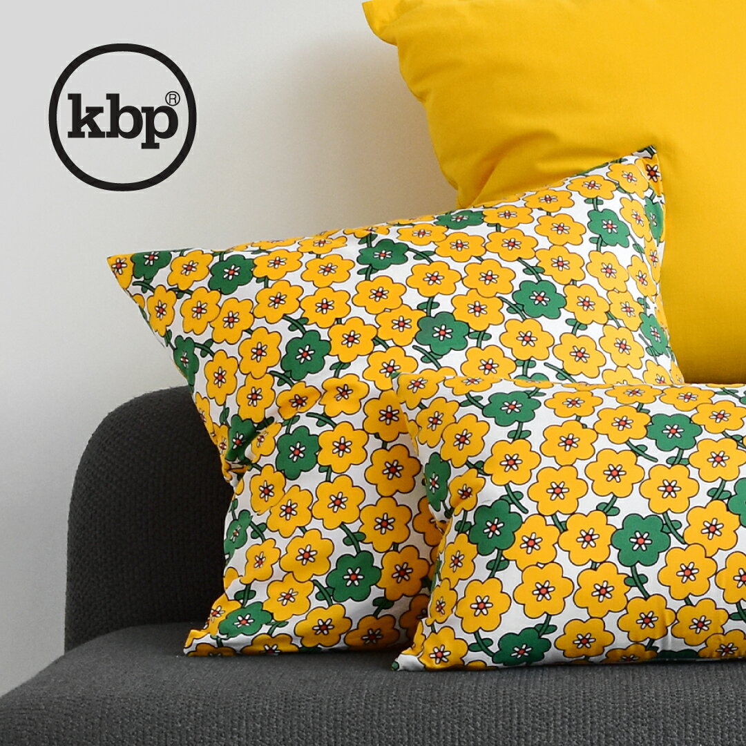 kitty bunny pony Tuin Yellow Cushion Cover クッションカバー KBP 50x50 かわいい レディース 韓国 韓国ブラ...