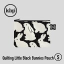 【NEW】kitty bunny pony Quilting Little Black Bunnies Pouch Small ポーチ キルティング KBP レディース メンズ 韓国 韓国ブランド ヌビ イブル ファブリック 布 おしゃれ 小物入れ ミニポーチ キティバニーポニー 旅行 女子 誕生日プレゼント ギフト 日本 販売 送料無料