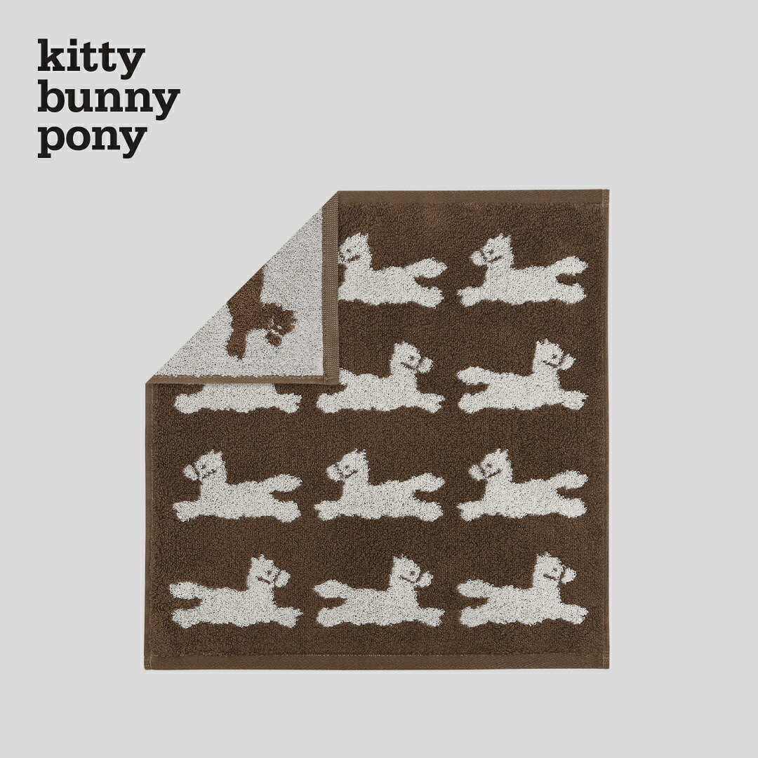 【NEW】kitty bunny pony KBPXtowelogist Happy Pony Hand Towel 韓国 ブランド 雑貨 タオル ハンドタオル 柔らか ふわふわ おしゃれ 新生活 コットン 綿 100％ インテリア 日本 販売 ギフト プレゼント【送料無料】