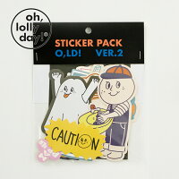 O,LD! Sticker Pack2 oh lolly day モンナニ ブサかわくん ステッカー キャラクター レディース シール 文房具 韓国 ブランド 雑貨 オーロリーデイ かわいい おしゃれ old オー ロリー デイ 日本 販売 送料無料