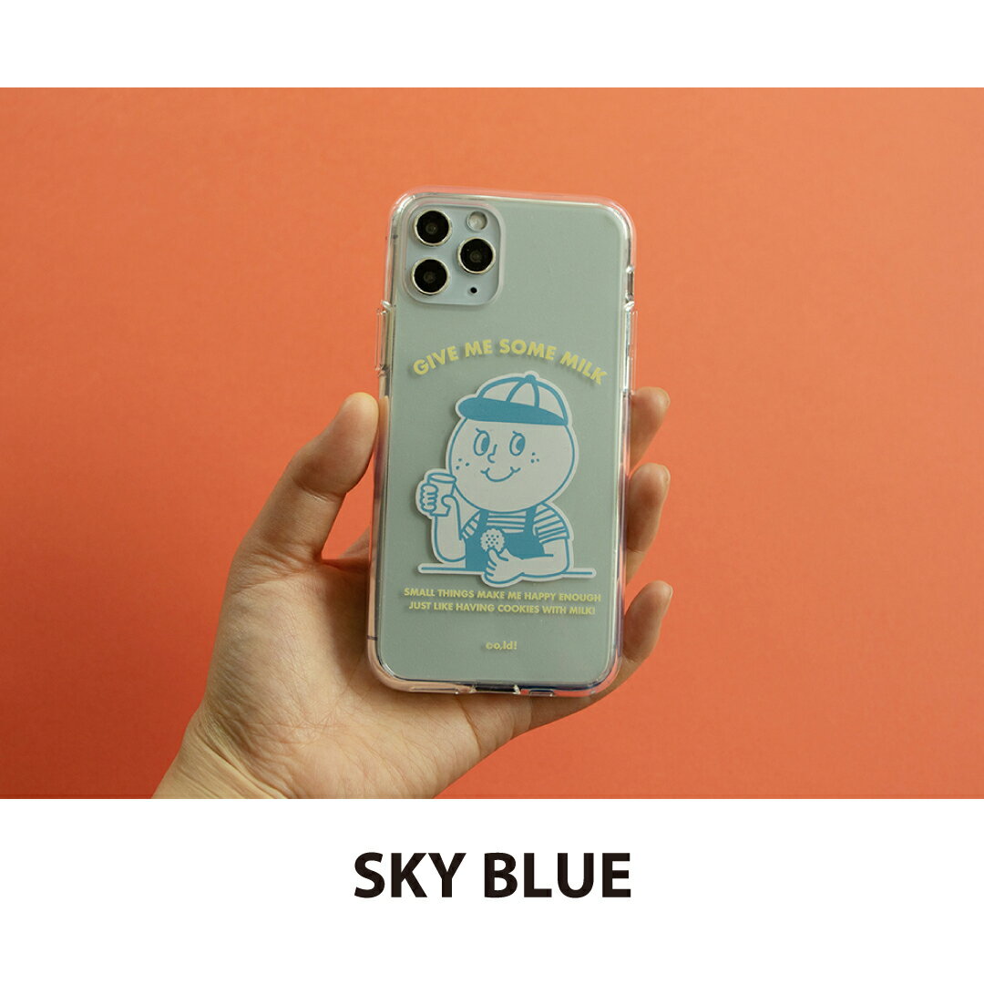 【2020SS新商品】O,LD! iPhone Case MILK oh, lolly day! クリアケース iPhone11 iPhone11pro iPhoneXS iPhoneX 耐衝撃 キャラクター アイフォン ケース レディース メンズ 韓国 ブランド 雑貨 かわいい おしゃれ 日本 販売 ギフト プレゼント