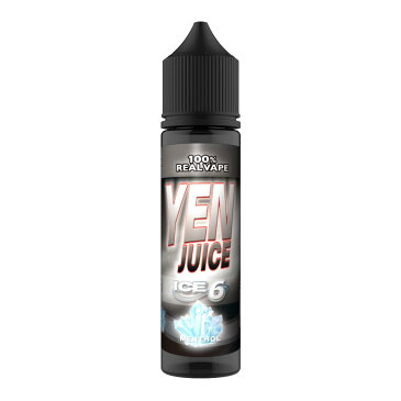 電子タバコ リキッド 60ml メンソール MENTHOL ICE6 ないぜこれ以外アイス6 大容量 VAPE エンジュース イェンジュース YEN JUICE 特大サイズ ハードメンソール　再生 補充