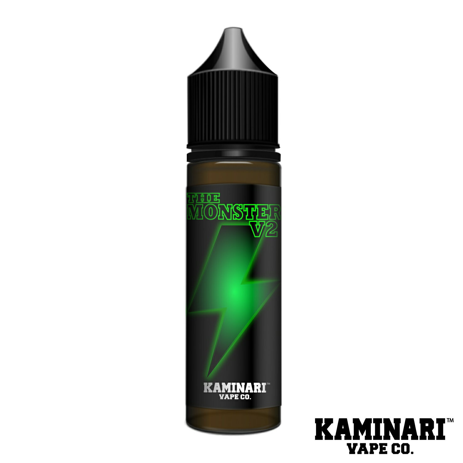 電子タバコ リキッド 60ml ザ モンスター V2 THE MONSTER V2 エナジー ENERGY 大容量 カミナリ ベイプ KAMINARI VAPE CO. 国産 特大サイズ 再生 補充 電子煙草 正規品