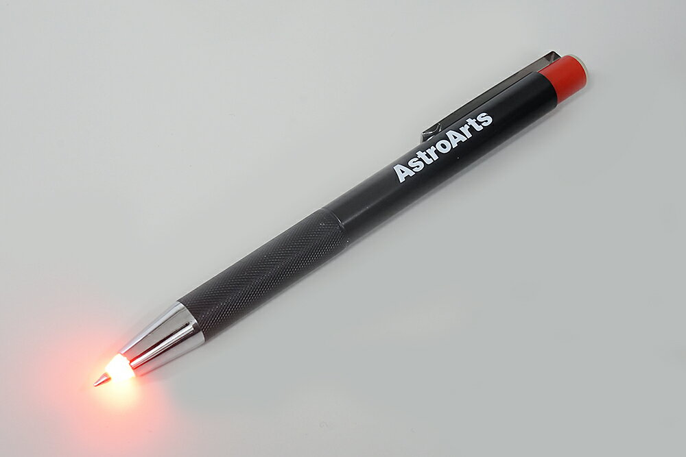 ライトライトα 赤色LED付きボールペン -AstroArts Edition-