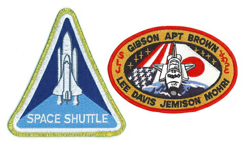 スペースシャトル ミッションワッペンセット STS-47