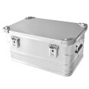 AP アルミコンテナ 48L| コンテナボックス アルミ製 スチール製 アウトドア キャンプ用品 屋内 おしゃれ 道具入れ 収納ボックス テーブル 屋外