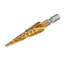 AP スパイラルステップドリル 3〜12mm DB174【タケノコ バリ取り 穴あけ 穴ひろげ】(4)