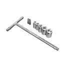 AP 1/4DR T形ハンドルセット ミリ (8点組) | 6.3 ソケット ビット 早回し 手動工具 工具セット DIY 整備 自動車