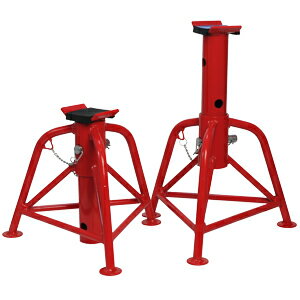 AP 3.0TON 低床リジッドラック (2脚入) ｜ ウマ うま ジャッキスタンド メンテナンス 整備 車体保持 ピ..