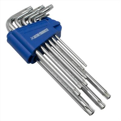 AP いじり止めヘックスローブレンチセット ロング（9本組） ｜ レンチ いじり止め ヘックスローブ 星型..