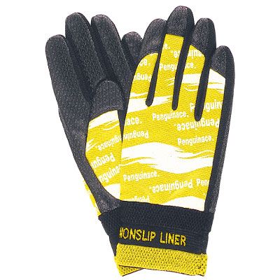 Penguinace PA-7010 ノンスリップライトPパターン甲メリ イエロー LL【ワークグローブ メカニックグロ..