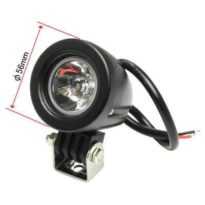 AP 10W LEDスポットビーム 丸型ワークライト | 作業灯 LEDフォグ 追加灯 led作業灯 ledワークライト ワーク ライト ledライト 小型ライト