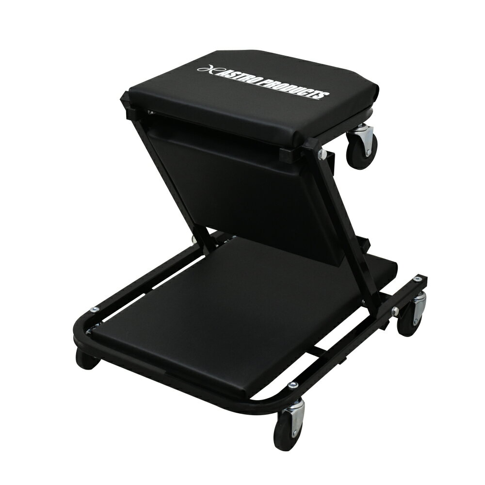 Zクリーパー | 寝板 作業イス 折りたたみ ガレージ 椅子 シート クッション ローラーシート ワークチェ..