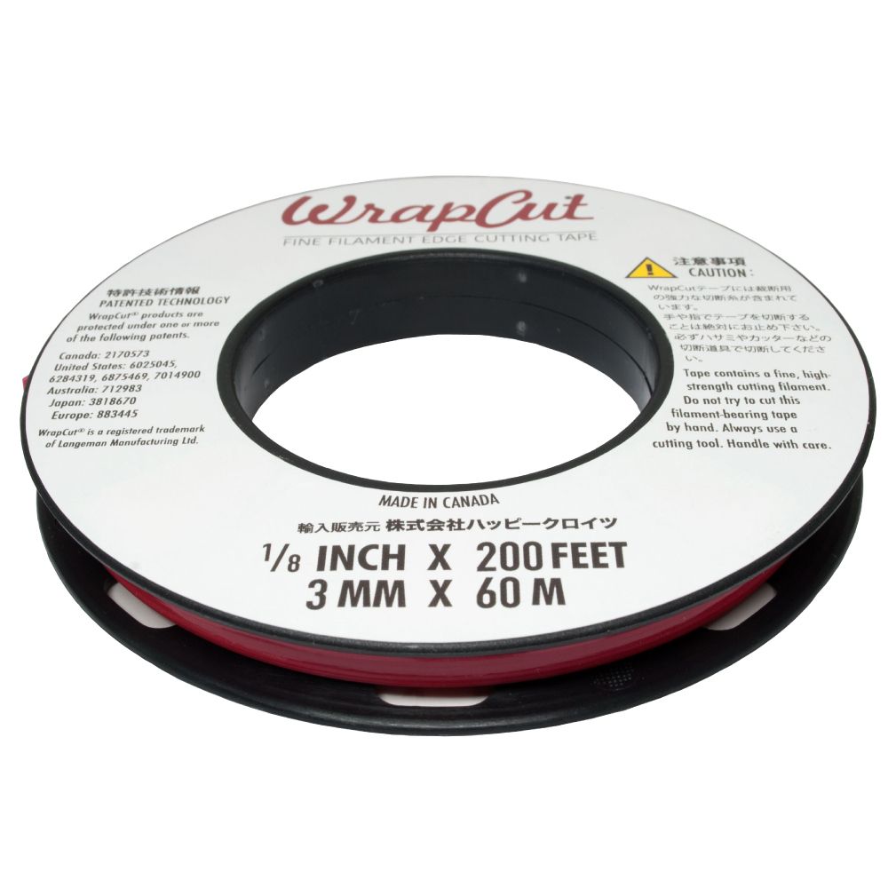 WrapCut CHZ2661 ナイフレステープ 3mm×60m