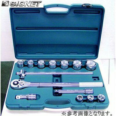 SIGNET 14715 3/4DR 15PC MM ソケットレンチセット【シグネット】