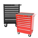 【最大100%ポイントバック※要エントリー】アストロプロダクツ ロールキャビネット 7段 ブラック RC699D/レッド RC209D | 【個人住所は送料5,500円】【代引・同梱不可】【荷卸手伝必須】 その1