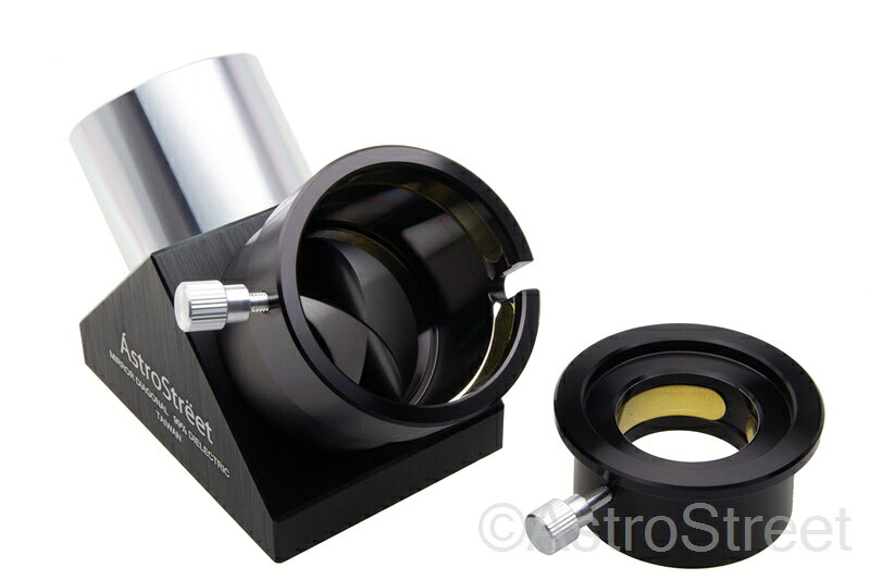 アストロストリートのAstroStreet GSO 90° ディエレクトリック天頂ミラー 2インチ(50.8mm)径 反射率99% 台湾製 [国内正規品]｜アングル3