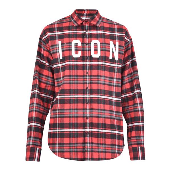 ディースクエアード メンズ シャツ トップス Dsquared2 Icon Shirt Red ディースクエアード メンズ シャツ トップス Dsquared2 Icon Shirt Red