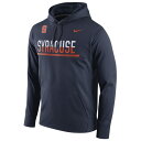 ナイキ メンズ パーカー&スウェット アウター Men's Nike College Sideline Gridiron Pullover Hoodie Navy