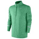 ナイキ メンズ ジャケット&ブルゾン アウター Men's Nike Dri-FIT Element 1/2 Zip Stadium Green/Heather/Reflective Silver