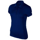 ナイキ レディース ポロシャツ トップス Women's Nike Victory Solid Golf Polo College Navy/White