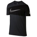 ナイキ メンズ Tシャツ トップス Men's Nike Graphic Dri-FIT Football T-Shirt Anthracite