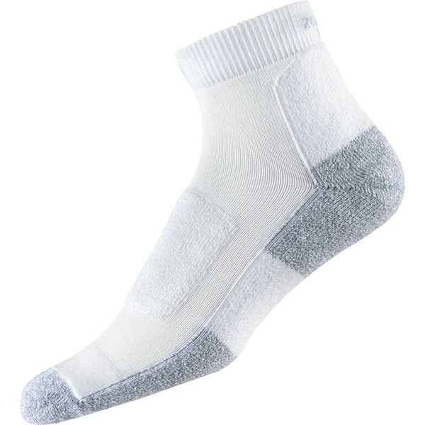 ソーロス レディース 靴下 アンダーウェア Thor-Lo Women 039 s Lite Padded Low Cut Walking Socks White