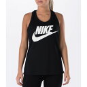 ナイキ レディース カットソー トップス Women's Nike Essential Tank Black/Black/White