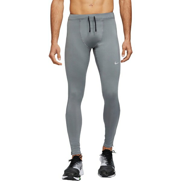 ナイキ メンズ カジュアルパンツ ボトムス Nike Men's Dri-FIT Challenger Running Tights Smoke Grey