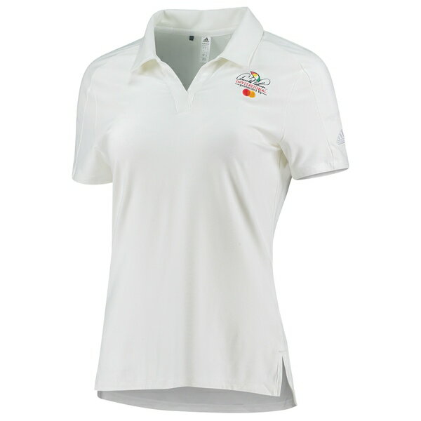 アディダス レディース ポロシャツ トップス Arnold Palmer Invitational adidas Women's GoTo VNeck Polo White